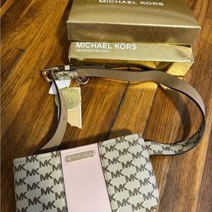 Michael Kors adjustable belt bag